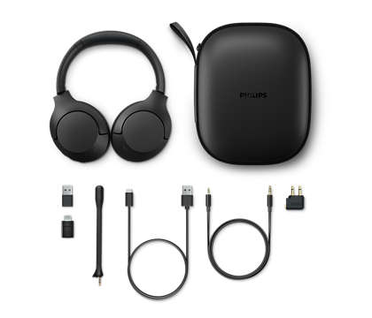 Philips TPV TAH8507BK Hörlurar Trådlös Huvudband Samtal/musik Bluetooth Svart