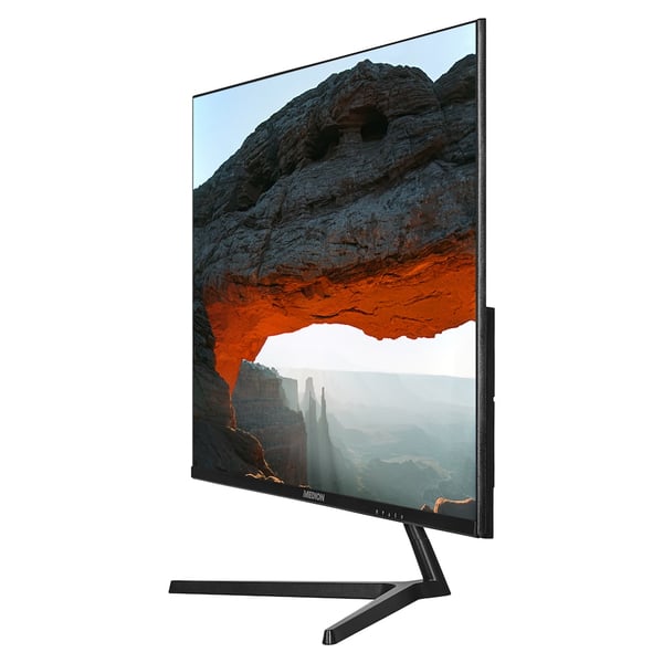MEDION AKOYA P52424 computerskærm 61 cm (24") 1920 x 1080 pixel Fuld HD LCD Sort