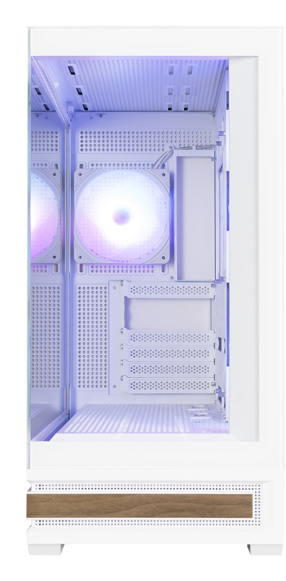 Zalman P40 NAMU WHITE Midi Tower Valkoinen