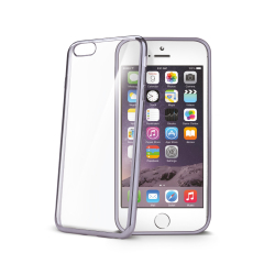 Celly BCLIP6SDS mobiltelefon etui 11,9 cm (4.7") Ramme Grå, Sølv