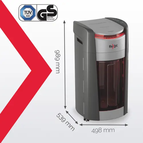 Rexel ShredMax AutoFeed+ 600X makulator P4 krydsmakulering