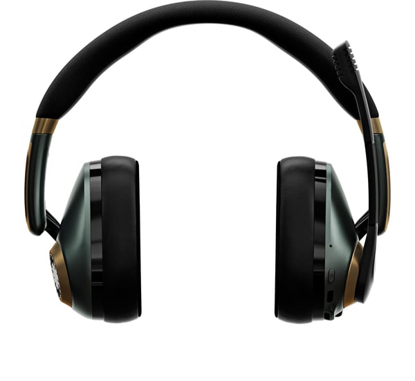EPOS H3PRO Hybrid Kuulokkeet Langaton Pääpanta Pelaaminen Bluetooth Musta, Kulta, Vihreä