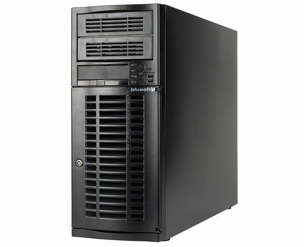 bluechip SERVERline T30333s server 1,92 TB Tower Intel Xeon 6 6315P 2,8 GHz 32 GB DDR5-SDRAM 668 W