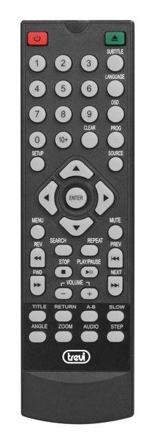 Trevi DVMI 3580 HD DVD-spelare Svart