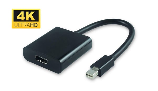 Microconnect MDPHDMI6B videokabel adapter 0,2 m Mini DisplayPort HDMI Sort