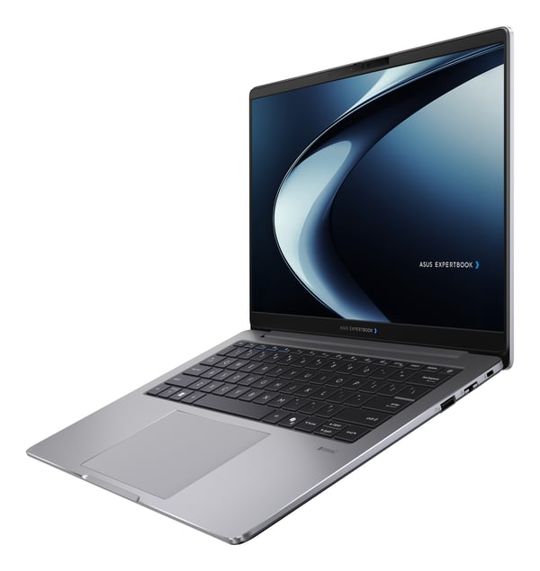 ASUS ExpertBook P5 G2 PM5406CGA-NZ0035X Copilot+ PC AMD Ryzen AI 9 HX 470 Laptop 35,6 cm (14") WQXGA 64 GB DDR5-SDRAM 1 TB SSD Wi-Fi 7 (802.11be) Windows 11 Pro Tysk Grå