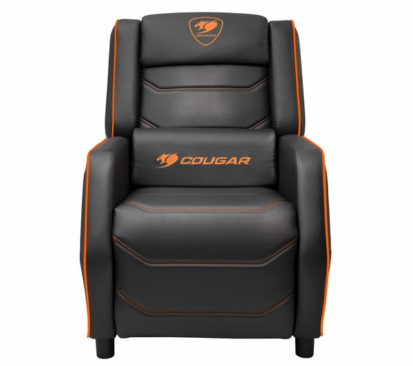 COUGAR CGR-RGS Spelfåtölj Stoppad sits Svart, Orange