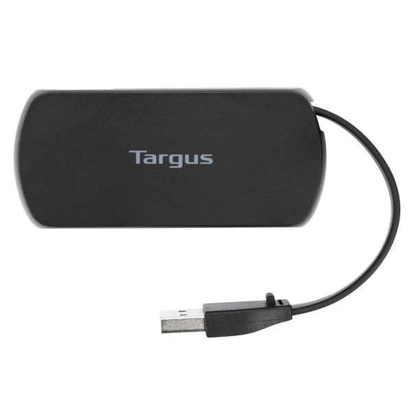 Targus ACH114EU gränssnittshubbar USB 2.0 480 Mbit/s Svart