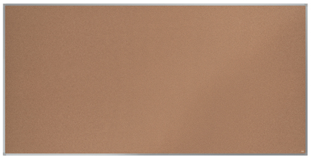 Nobo 1915347 anslagstavla med ficka Brun Aluminium