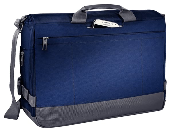 Leitz 60190069 väskor bärbara datorer 39,6 cm (15.6") budväska Svart, Blå