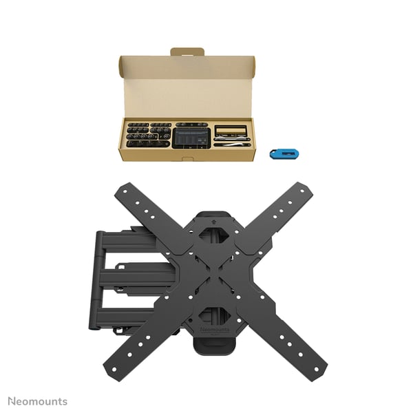 Neomounts WL40S-850BL14 TV-kiinnike 165,1 cm (65") Musta