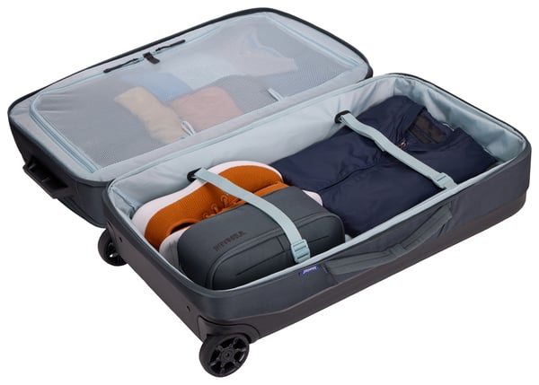 Thule Subterra 2 TSR490 Dark Slate Reseduffel Mjukt skal Grå 90 l Polykarbonat, Polyester