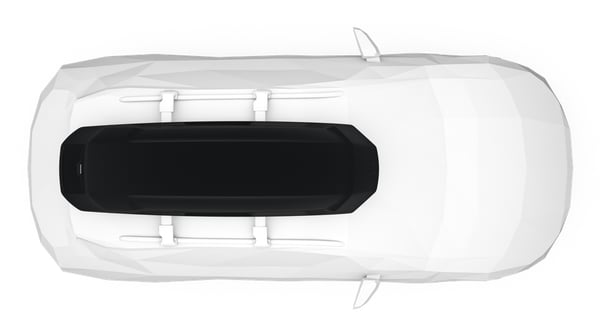 Thule Force 3 XXL Sport Kova suksiboksi Musta