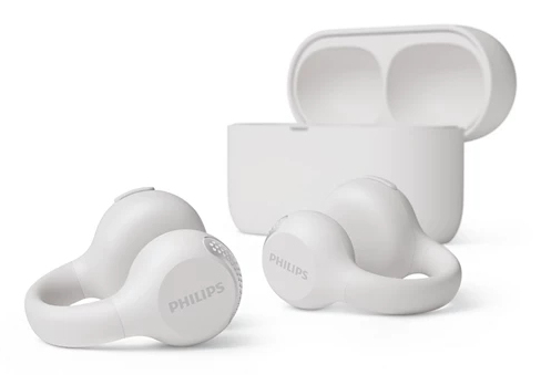 Philips 2000 series TAQ2000WT Kuulokkeet True Wireless Stereo (TWS) Korvakiinnitys, Avoin korva (open-ear) Puhelut/Musiikki Bluetooth Valkoinen