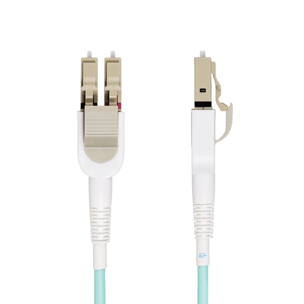 StarTech.com 5m LC/LC-UPC OM4 Multimode Glasfiber Patchkabel, 100Gbps - Patchkabel - LC/UPC Multi-M