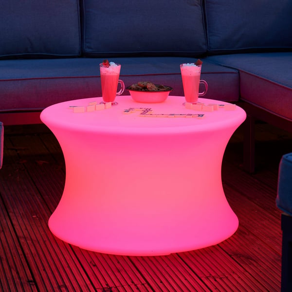 Tickit Sensory Mood Table natlys til baby Fritstående Hvid