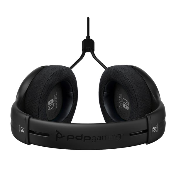 PDP LVL40 Headset Ledningsført Spil Sort