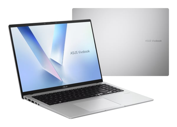 ASUS Vivobook 16 X1607CA-MB059 Copilot+ PC Intel Core Ultra 5 225H Laptop 40,6 cm (16") WUXGA 16 GB DDR5-SDRAM 512 GB SSD Wi-Fi 6 (802.11ax) Sølv QWERTY Spansk