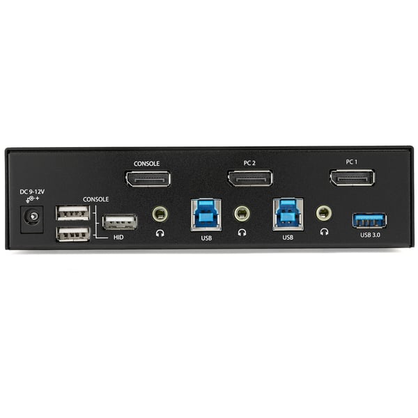 StarTech.com SV231DPU34K KVM-kytkin Musta