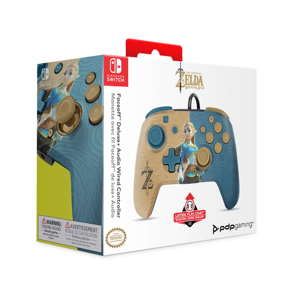 PDP Zelda REMATCH Multifärg USB Spelplatta Nintendo Switch, Nintendo Switch OLED
