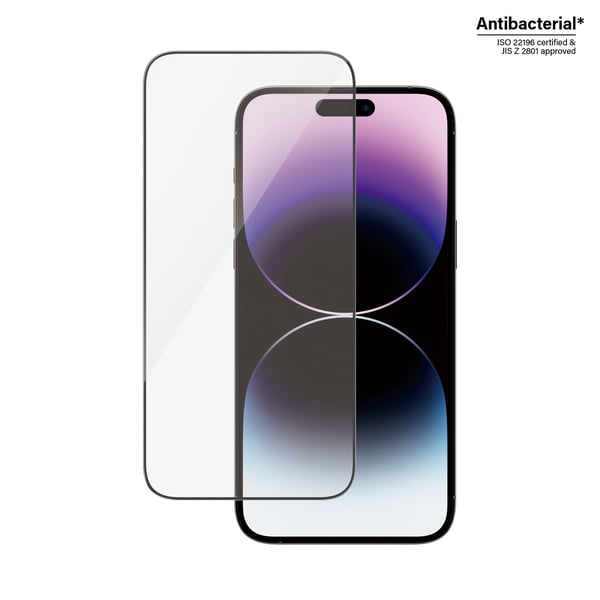PanzerGlass ® Screen Protector iPhone 14 Pro Max | Ultra-Wide Fit w. EasyAligner Genomskinligt skärmskydd Apple 1 styck