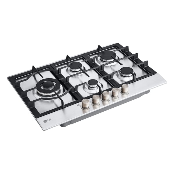 LG CBGZ3016S Ruostumaton teräs Kiinteä 75 cm Kaasuliesi 5 alue(tta)