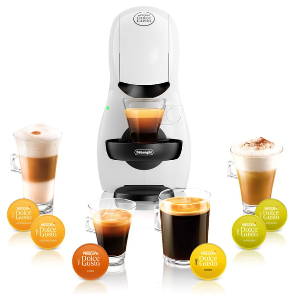 De’Longhi Piccolo EDG110.WB Manuell Kuddmatad kaffebryggare 0,8 l
