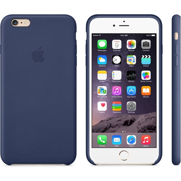 Apple MGQV2ZM/A mobiltelefon etui 14 cm (5.5") Cover Blå