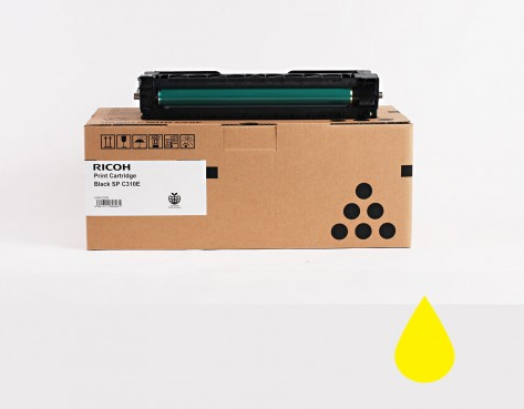 Ricoh 406351 värikasetti 1 kpl Alkuperäinen Keltainen