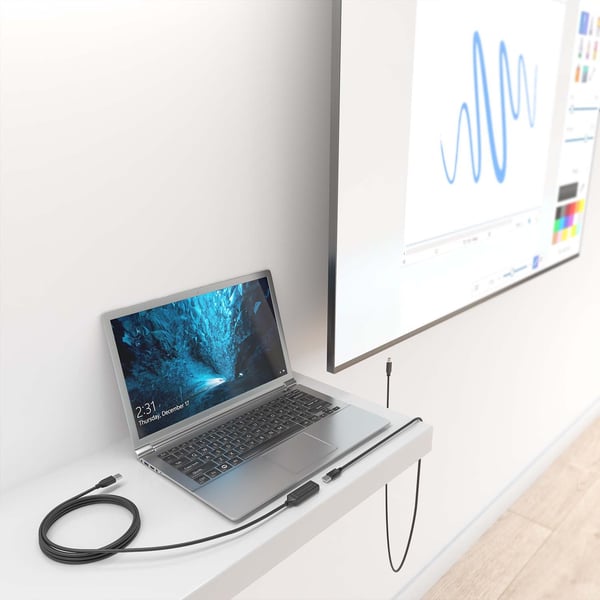 AISENS A101-0914 USB-kabel USB 2.0 5 m USB A Sort