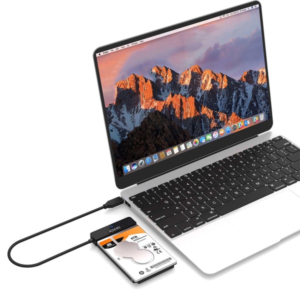 AISENS ASE-25C04B drevkabinet HDD kabinet Sort 2.5" USB-drevet
