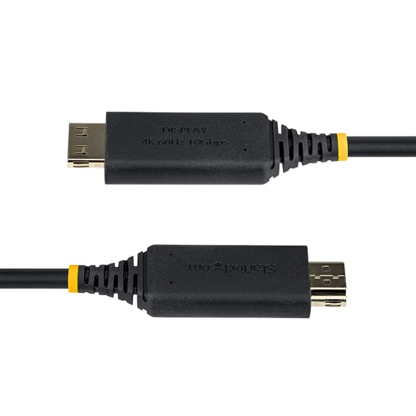 StarTech.com 1M-USBC-HDMI-4K60-G videokaapeli-adapteri USB Type-C HDMI-tyyppi A (vakio) Musta