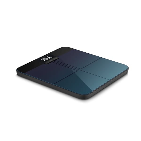 Amazfit Smart Scale Neliö Laivasto, Purppura Sähkökäyttöinen henkilövaaka
