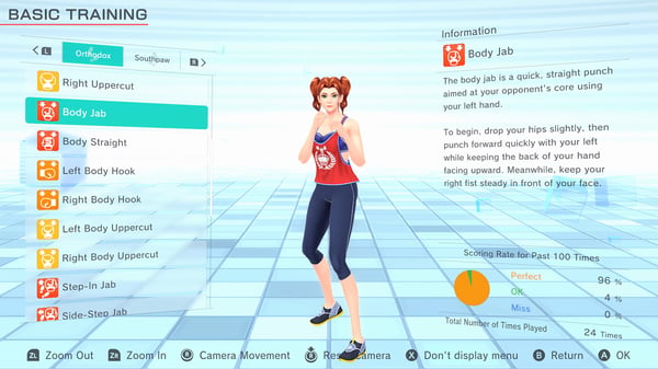 Nintendo Fitness Boxing 2: Rhythm & Exercise Standard Forenklet kinesisk, Traditionelt kinesisk, Tysk, Engelsk, Spansk, Fransk, Italiensk, Japansk, Koreansk Nintendo Switch
