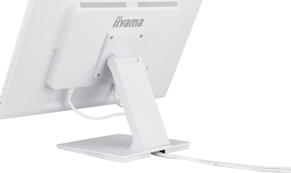 iiyama ProLite T2452MSC-W1 computerskærm 61 cm (24") 1920 x 1080 pixel Fuld HD LCD Berøringsskærm Multibruger Hvid