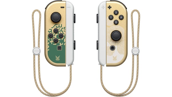 Nintendo Switch OLED bærbar spilkonsol 17,8 cm (7") 64 GB Berøringsskærm Wi-Fi Guld