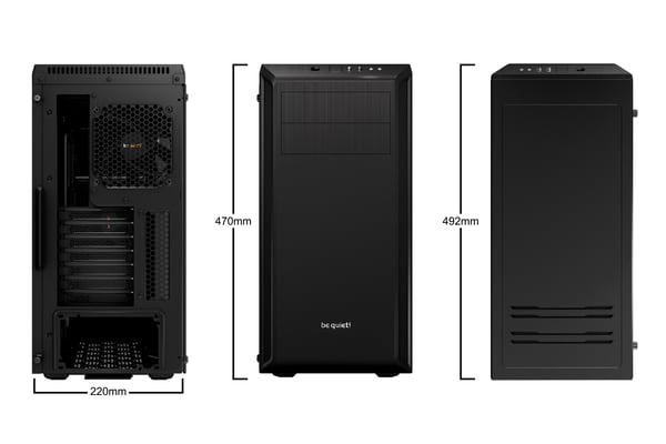 be quiet! Pure Base 600 Window Midi Tower Svart