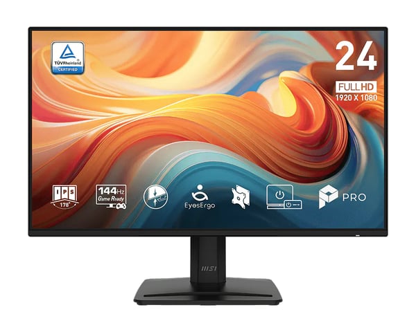 MSI PRO MP243 E14 computerskærm 60,5 cm (23.8") 1920 x 1080 pixel Fuld HD LCD Sort
