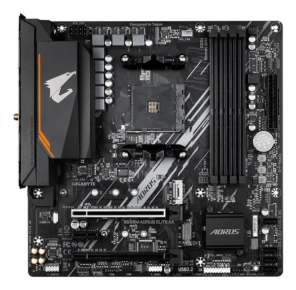 GIGABYTE B550M AORUS ELITE AX emolevy AMD B550 Kanta AM4 mikro ATX
