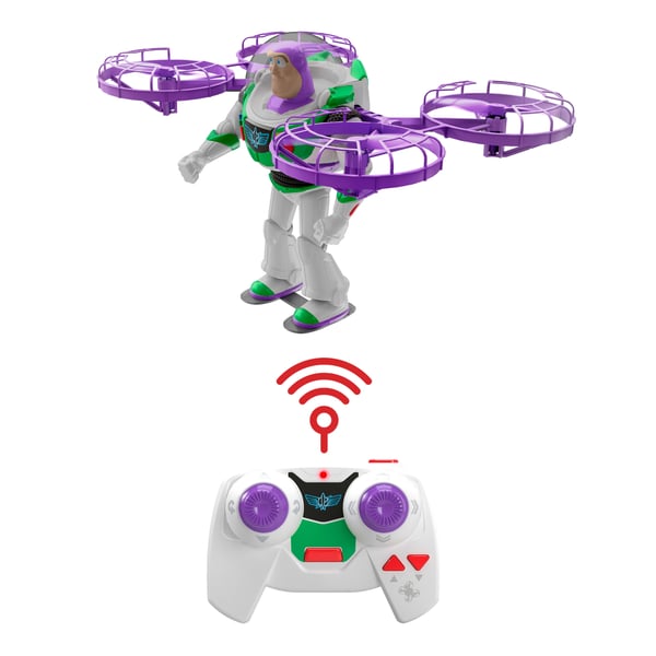 Toy Story Disney och Pixar 5-actionfigur föreställande en flygande, fjärrstyrd, högteknologisk Buzz Lightyear