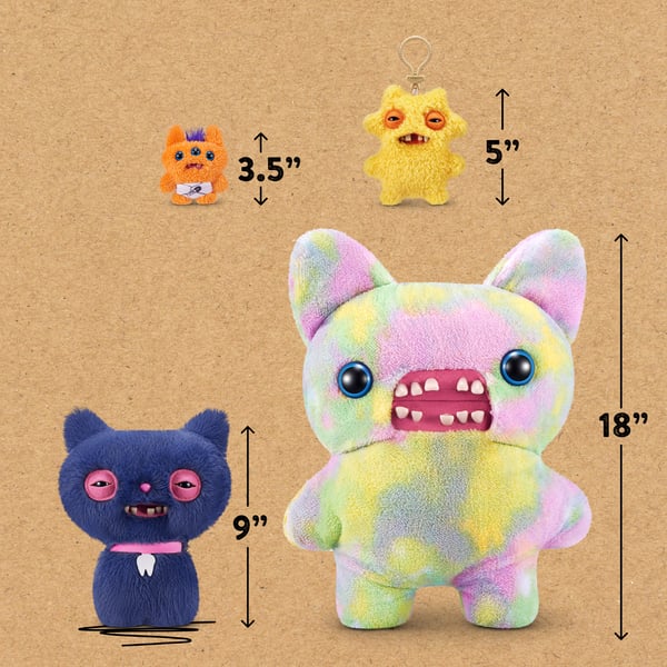 Hug-A-Lumps Fuggler Alley Cats 23 cm Assortment
