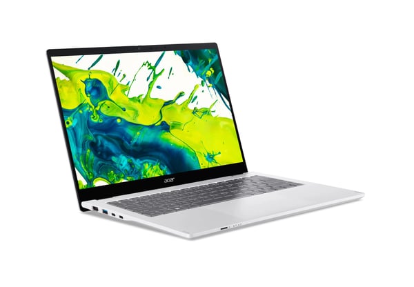 Acer Swift Spin 14 AI SFSP14-I51T-59E2 Intel Core Ultra 5 325 Hybrid (2-i-1) 35,6 cm (14") Pekskärm WUXGA 16 GB DDR5-SDRAM 512 GB SSD Wi-Fi 7 (802.11be) Windows 11 Home Silver