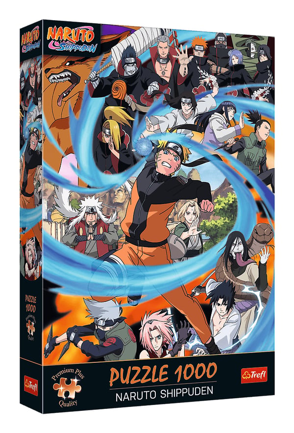 Trefl Premium Plus Quality 1000 Naruto Shippuden Puslespil 1000 stk Tegnefilm
