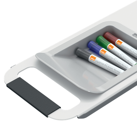 Nobo Move & Meet mobilt whiteboard-system til samarbejde 1800x900 mm