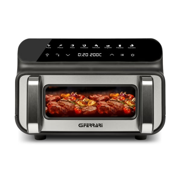 G3 Ferrari G10181 fritös Single 10 l Fristående 2000 W Svart, Rostfritt stål