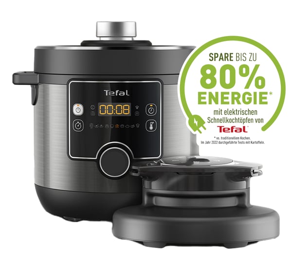 Tefal Turbo Cuisine & Fry CY7788 7,6 l Svart 1200 W