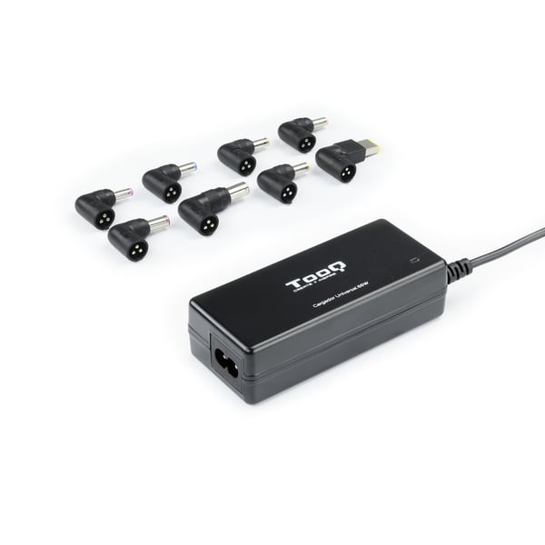 TooQ TQLC-65BS02AT strømadapter og vekselret Indendørs 65 W Sort