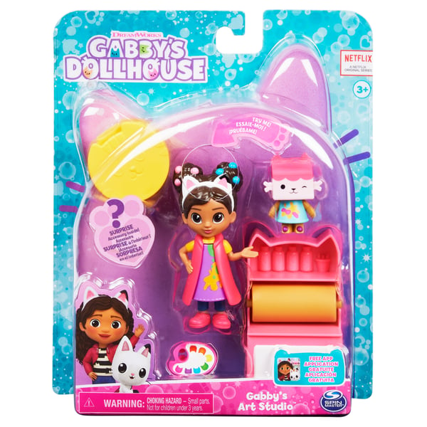 Gabby's Dollhouse GDH PYS Cat-tivity Pk1 Art Studio GML