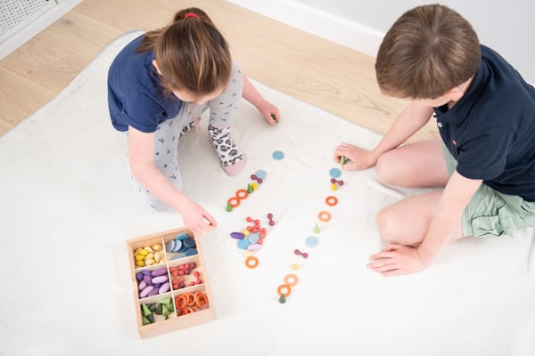 Tickit Wooden Treasures Sorting Set