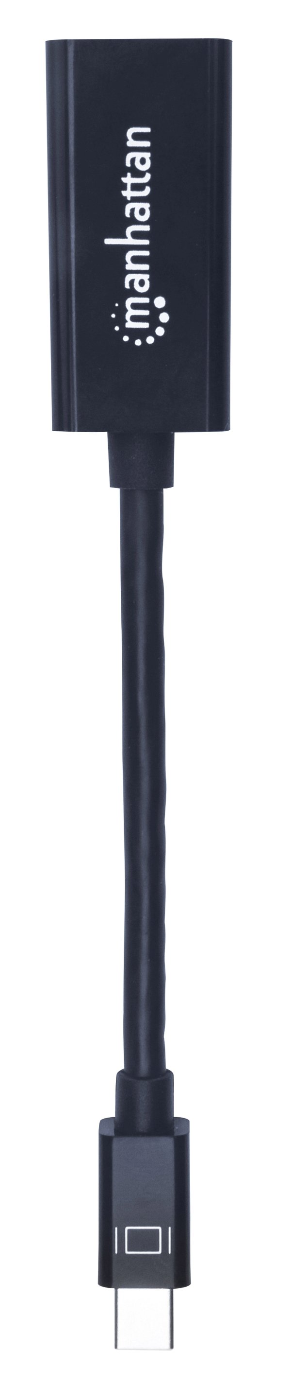 Manhattan 151528 videokaapeli-adapteri 0,12 m Mini DisplayPort HDMI-tyyppi A (vakio) Musta